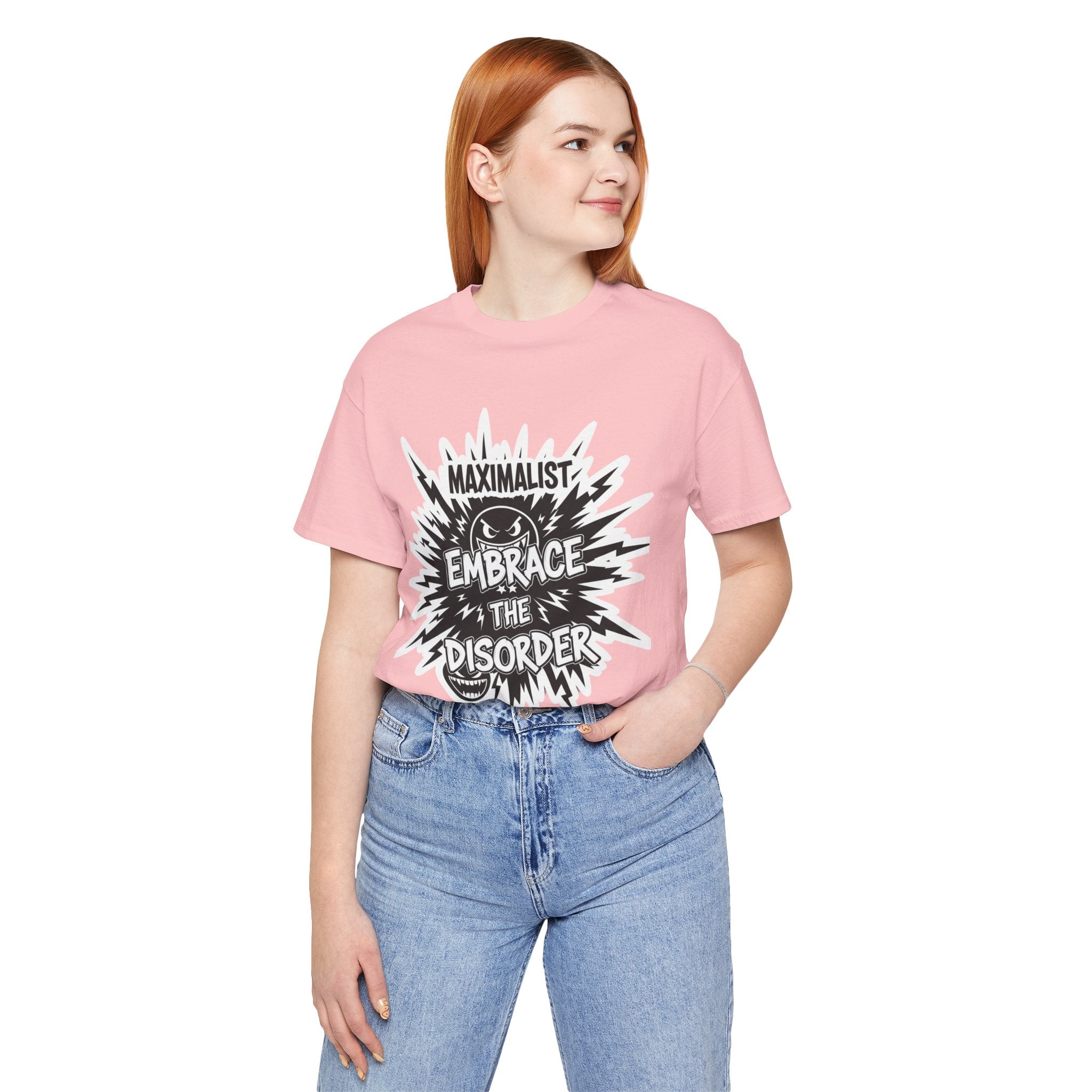 DIY Apparel | Embrace the Disorder T‑Shirt — Bold Maximalist Graphic Tee