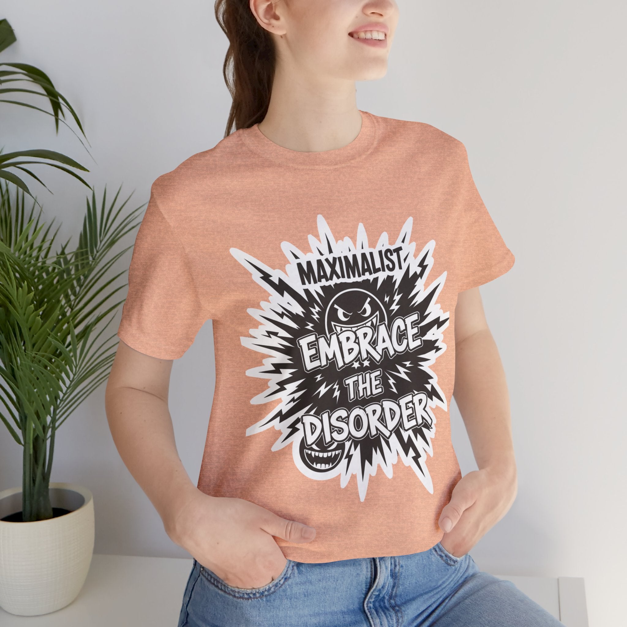 DIY Apparel | Embrace the Disorder T‑Shirt — Bold Maximalist Graphic Tee