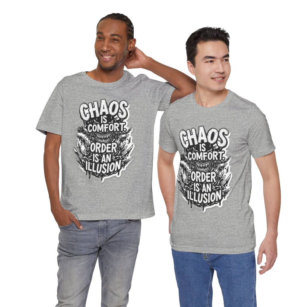 DIY apparel | Chaos Is Comfort Tee — Graphic Quote T-Shirt