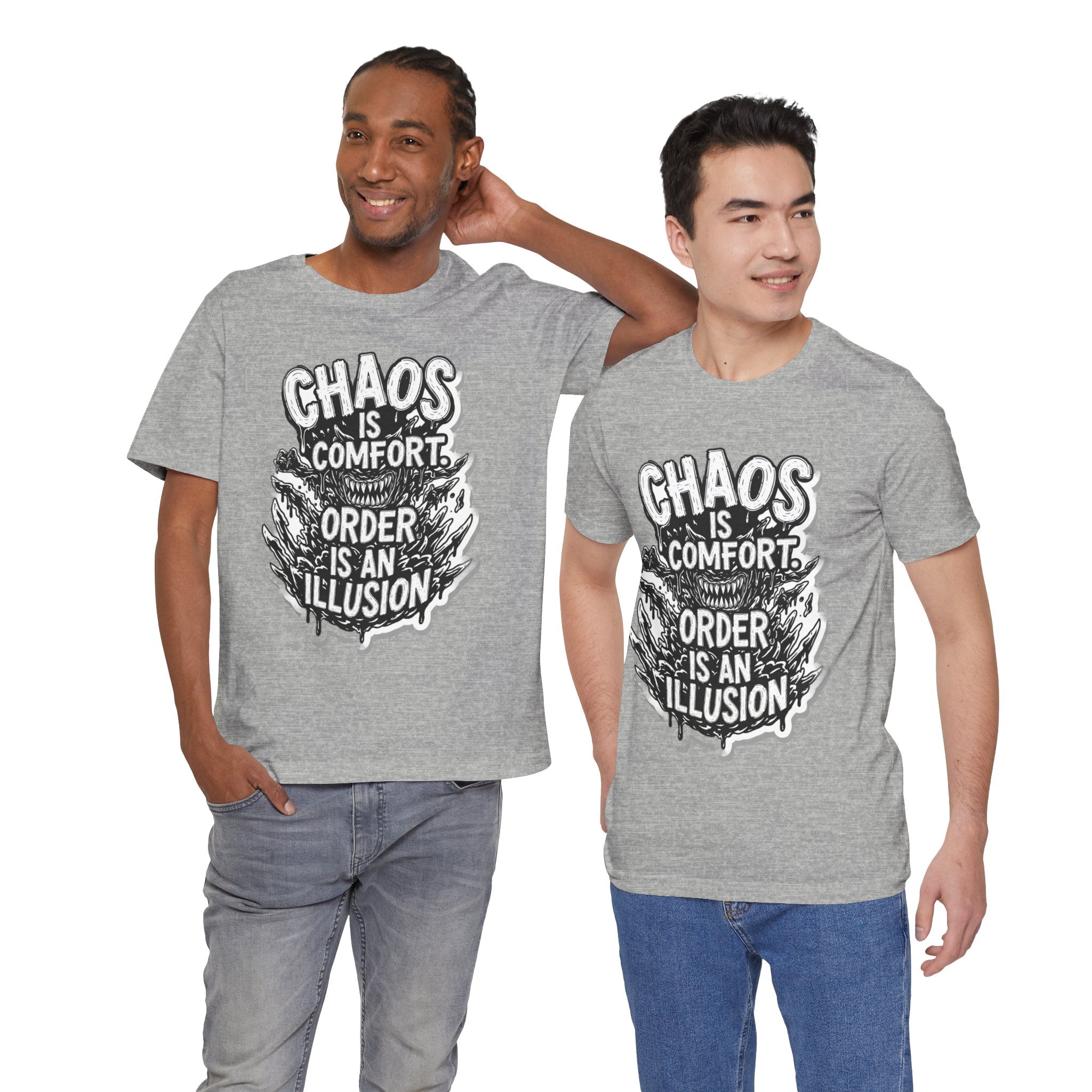 DIY apparel | Chaos Is Comfort Tee — Graphic Quote T-Shirt