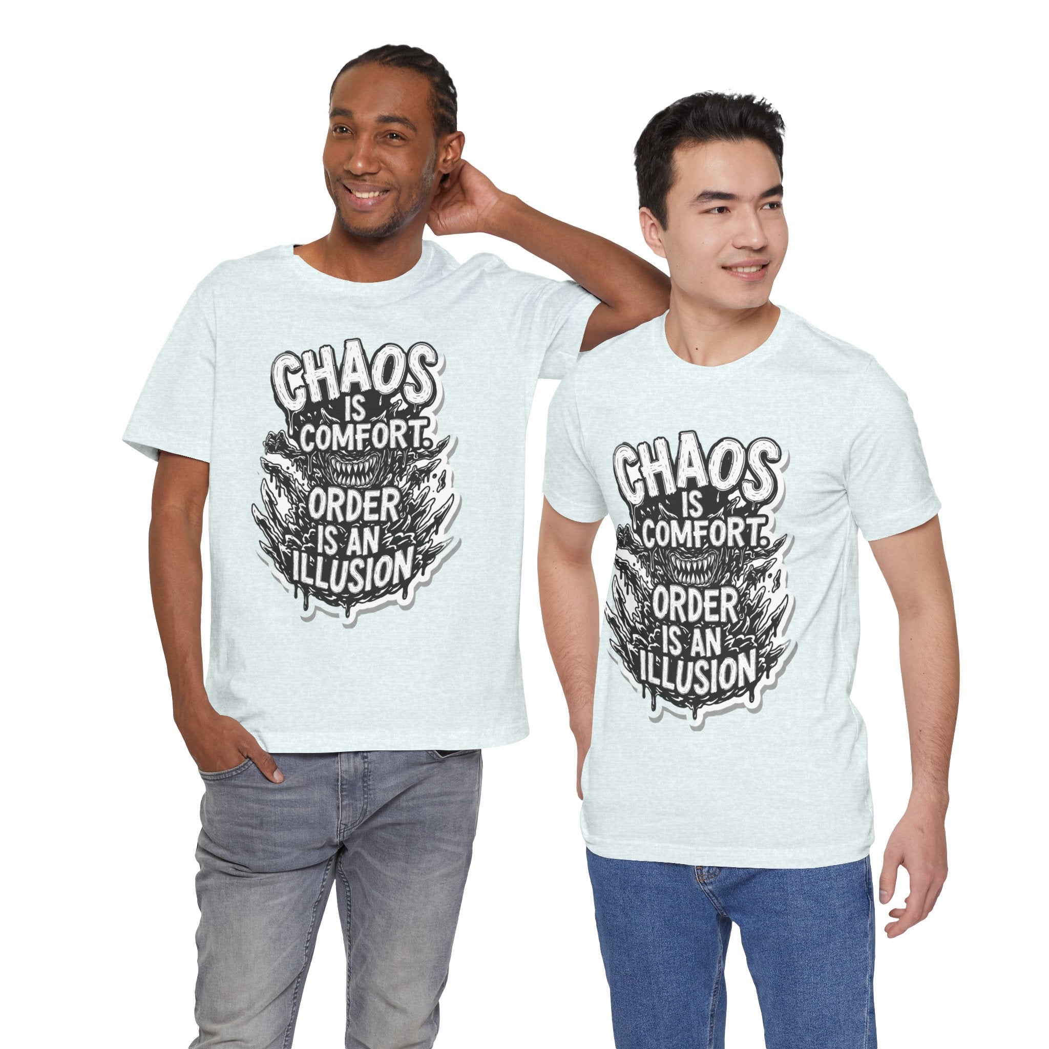 DIY apparel | Chaos Is Comfort Tee — Graphic Quote T-Shirt