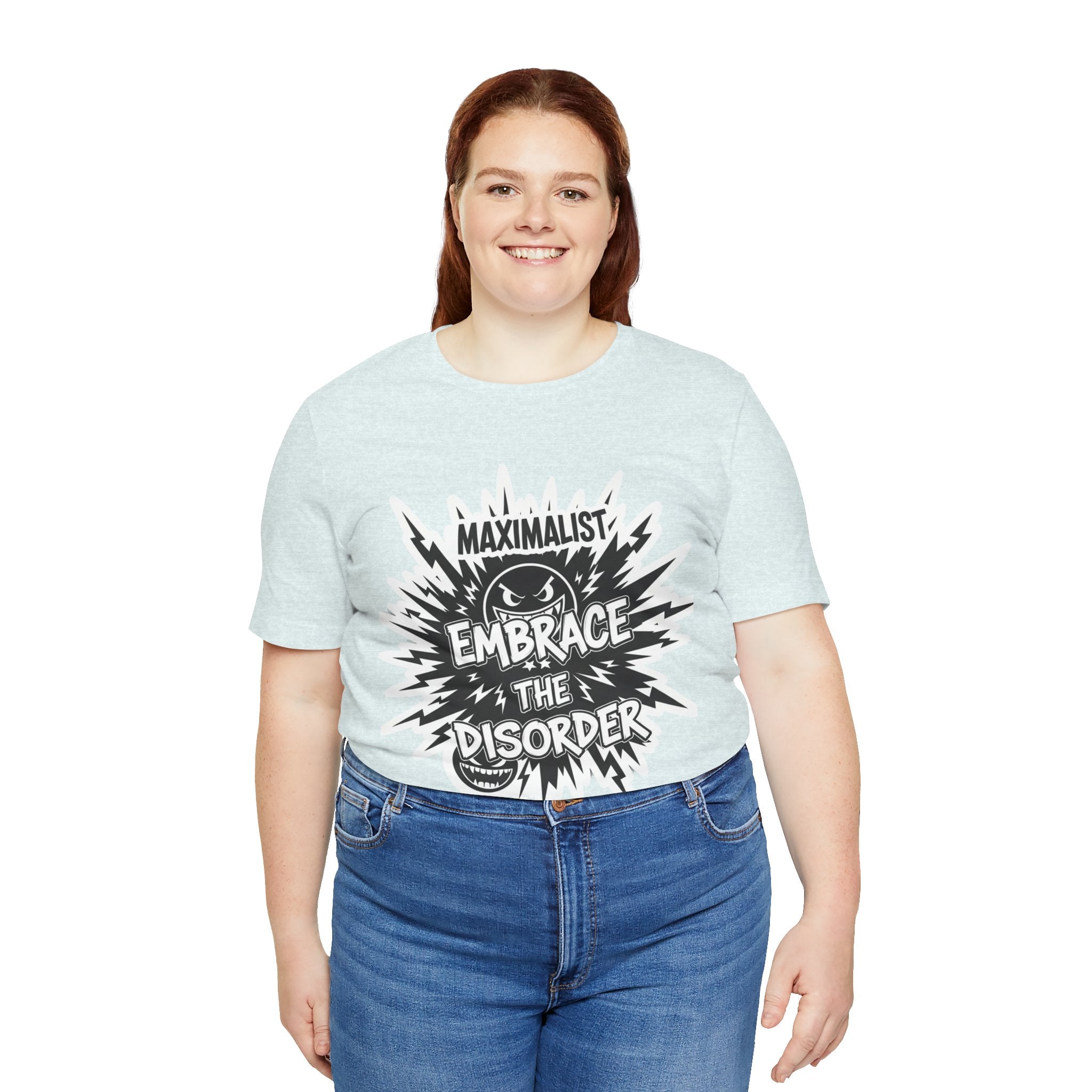 DIY Apparel | Embrace the Disorder T‑Shirt — Bold Maximalist Graphic Tee