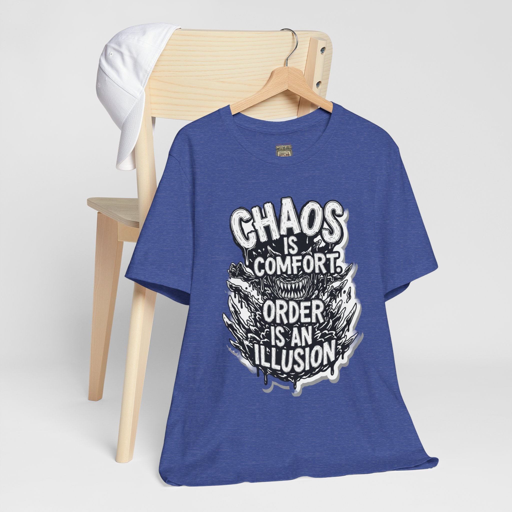 DIY apparel | Chaos Is Comfort Tee — Graphic Quote T-Shirt