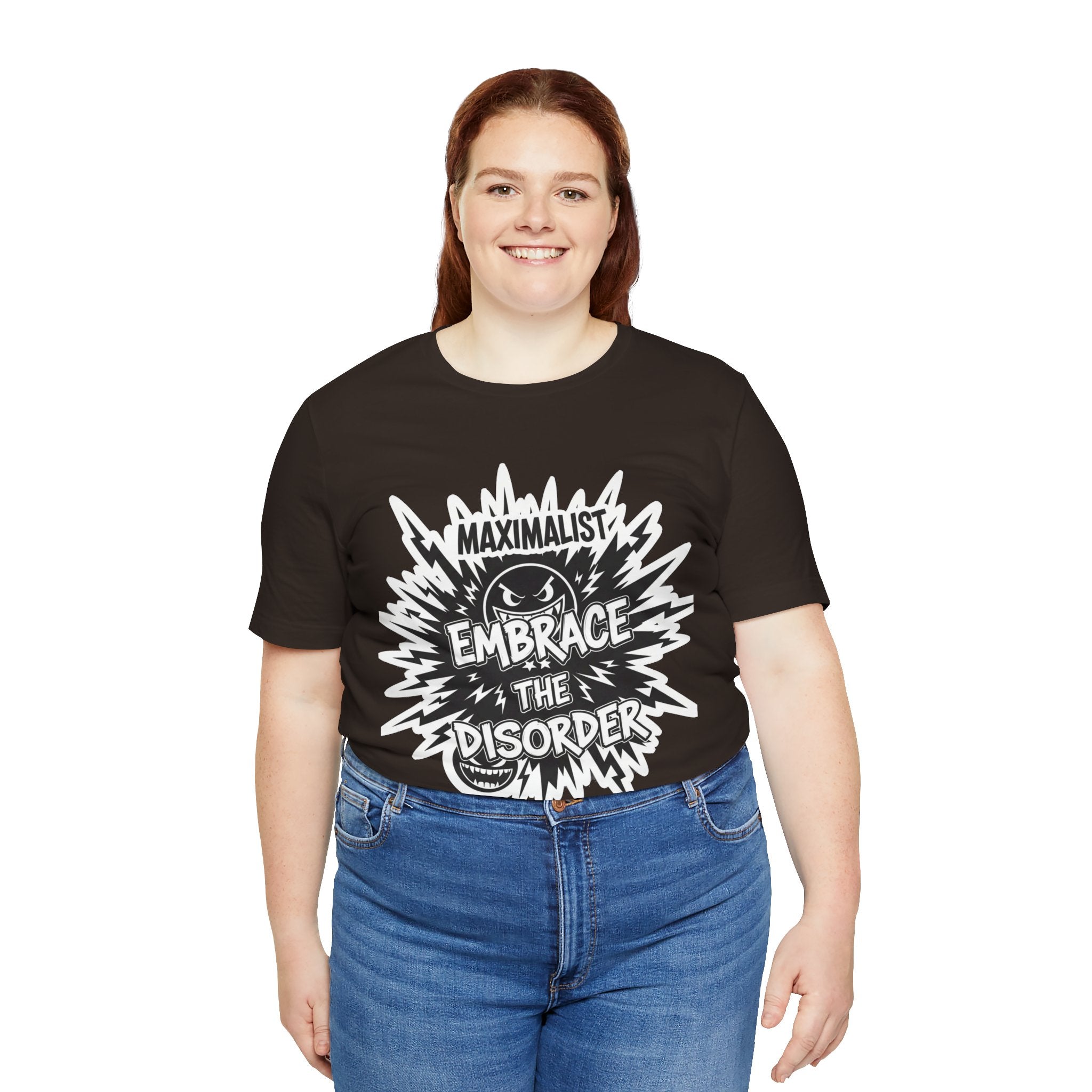 DIY Apparel | Embrace the Disorder T‑Shirt — Bold Maximalist Graphic Tee